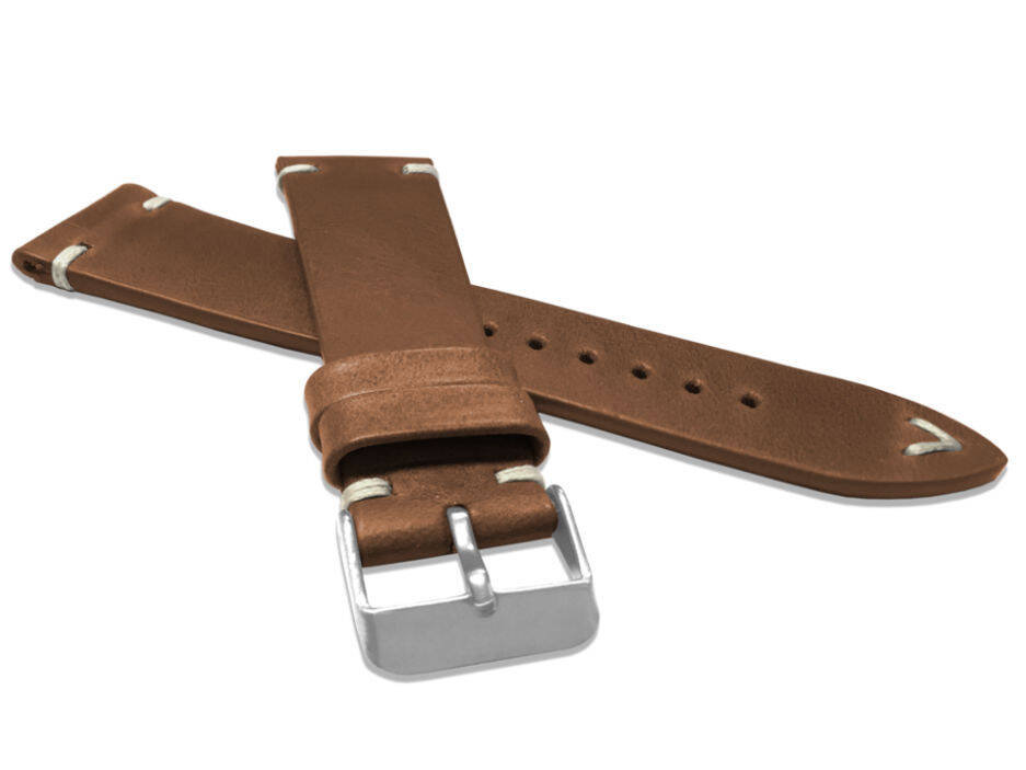 Skórzany pasek do zegarka 20 mm Lavvu LSNUE20 skóra licowa