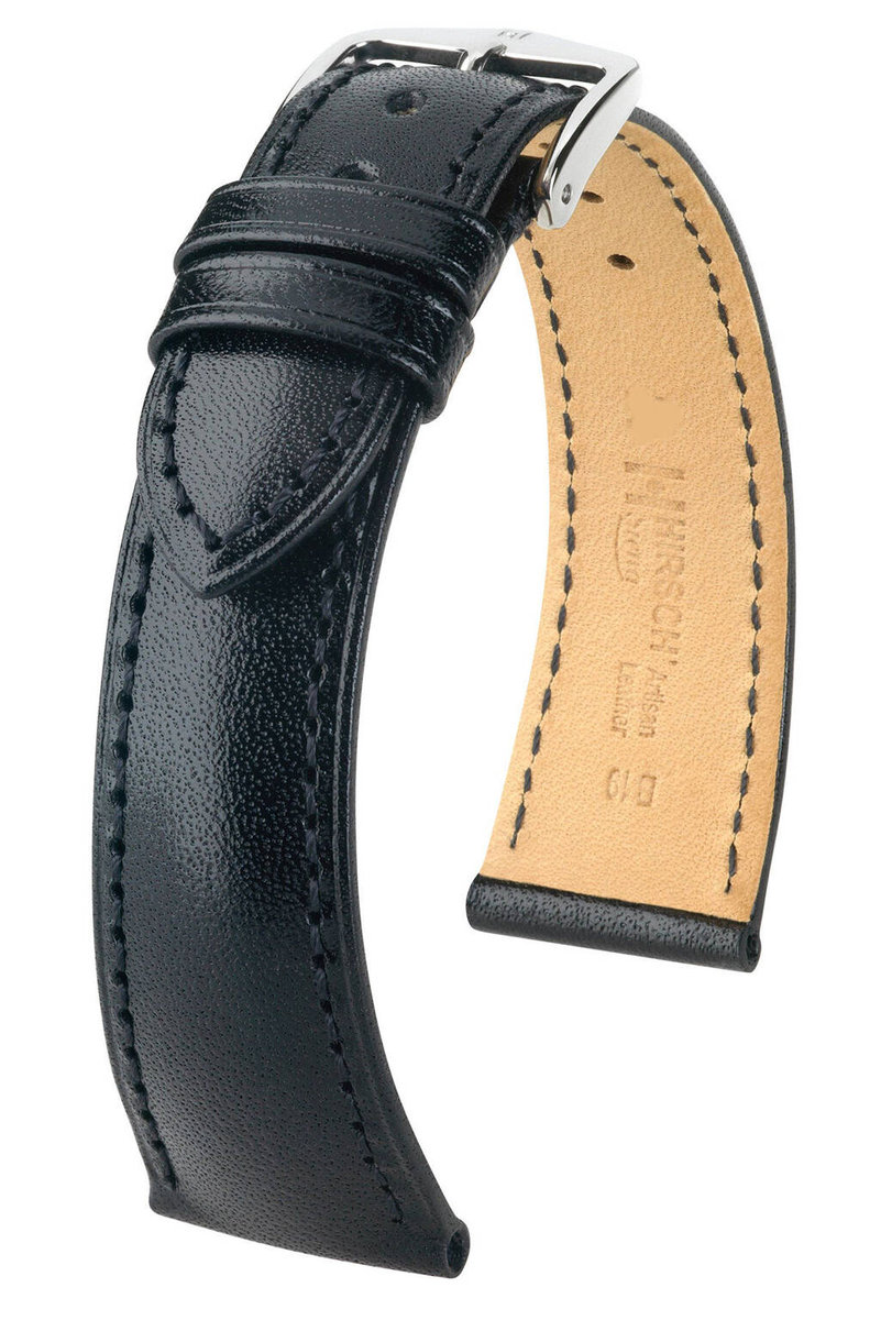 Skórzany wodoodporny pasek do zegarka 19 mm HIRSCH Siena L 04202050-2-19