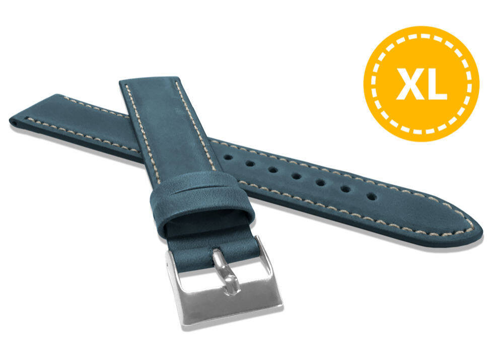 Skórzany pasek do zegarka 20 mm XL Lavvu LSBXL20 skóra licowa