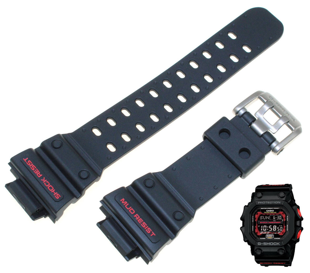 Pasek do zegarka Casio G-Shock GX-56 czarny 10365763
