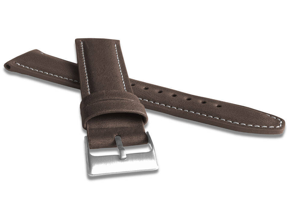Skórzany pasek do zegarka 18 mm Lavvu LSKUC18 skóra licowa