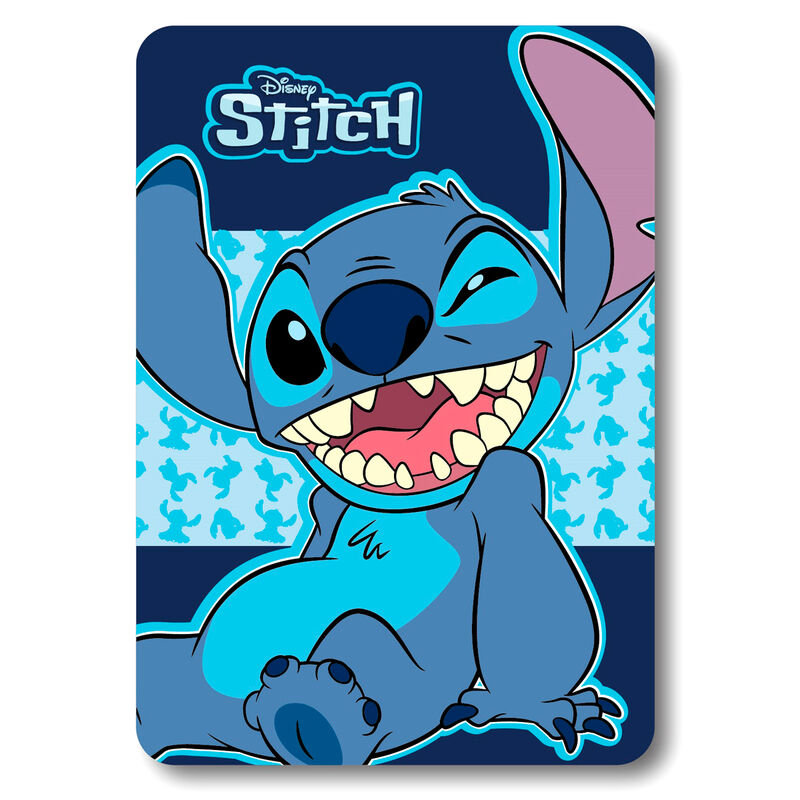 Disney Lilo i Stitch 1054 Polarowy miękki kocyk 100x140cm Koc, ocieplacz, pled