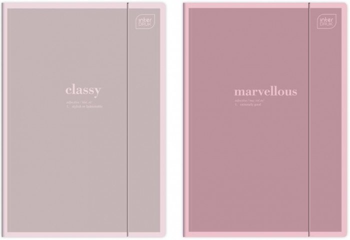 Teczka z gumką A4+ Hybrid Words (10szt)