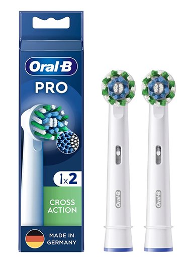 2x Końcówka ORAL-B EB50RX Cross Action PRO White