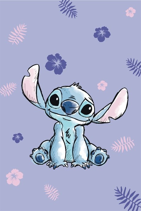 KOC CORAL LILO AND STITCH 100x150 cm STICH