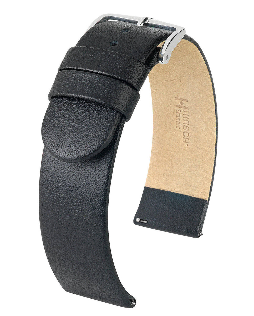 Skórzany wodoodporny pasek do zegarka 20 mm HIRSCH Scandic L 17872050-2-20