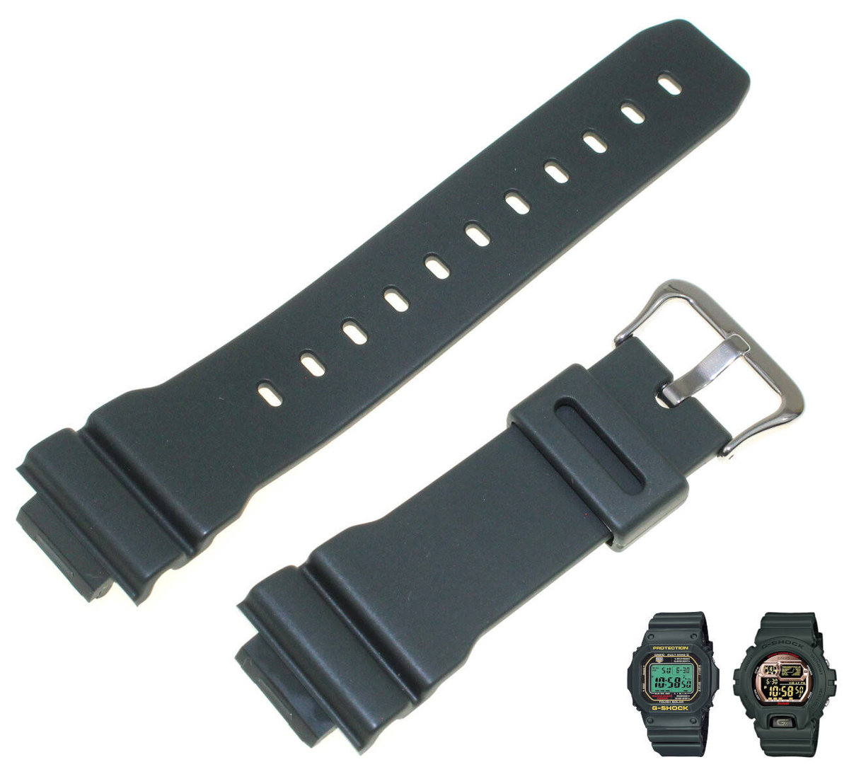 Pasek do zegarka Casio G-Shock GB-6900B ciemnozielony 10222652