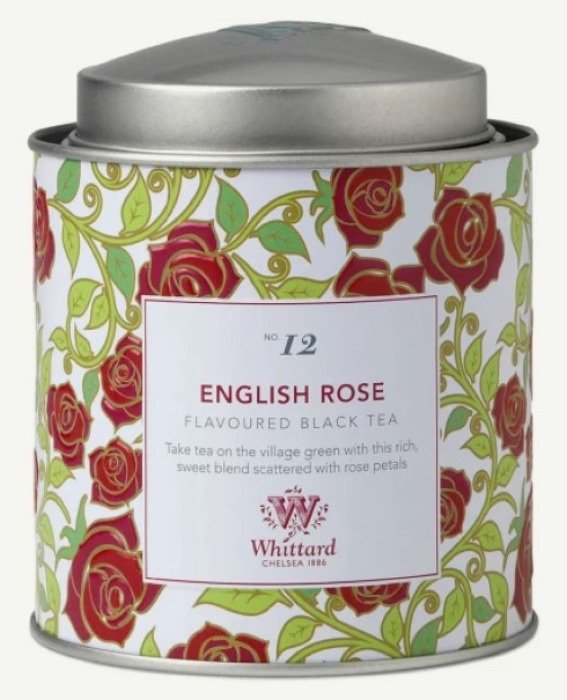 Herbata czarna z płatkami róży Whittard  English Rose, 100 g