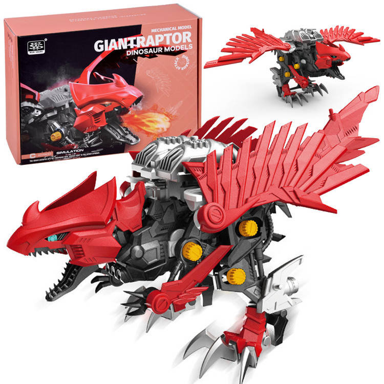 DINOZAUR DO SKŁADANIA  RUCHOMY MODEL