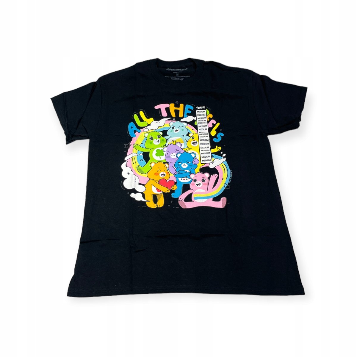 Koszulka T-shirt męski okrągły dekolt SPENCER'S CARE BEARS L