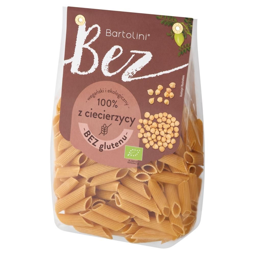 Bartolini Makarony proteinowy (z ciecierzycy) penne bezglutenowy 250 g