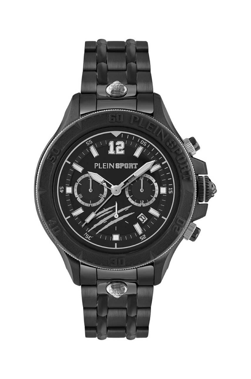 PLEIN SPORT zegarek męski kolor czarny PS6BA0724 - Plein Sport