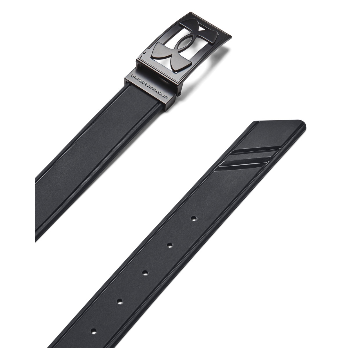Męski pasek Under Armour M Driver Silicone Belt - czarny - UNDER ARMOUR