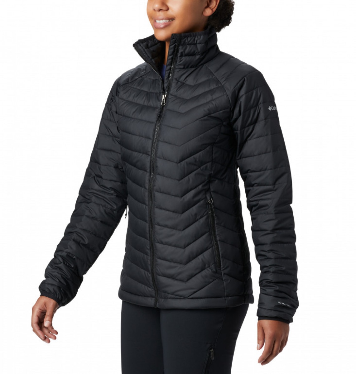 Damska kurtka puchowa pikowana COLUMBIA Powder Lite Hooded Jacket