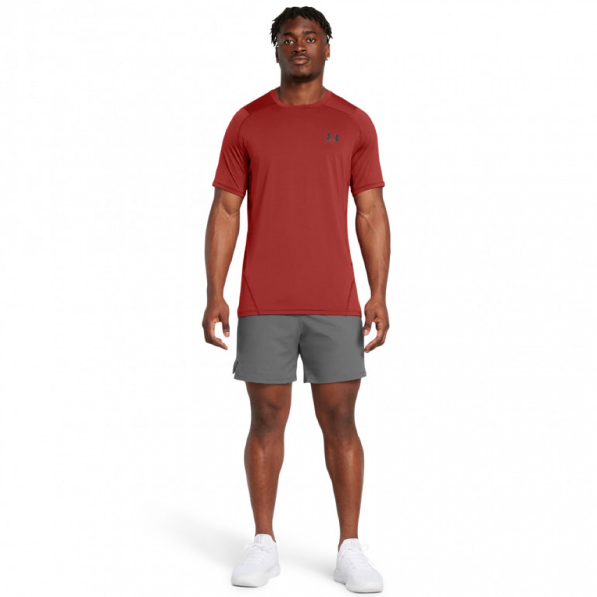 Męskie spodenki treningowe Under Armour UA Vanish Woven 6in Shorts - szare - UNDER ARMOUR