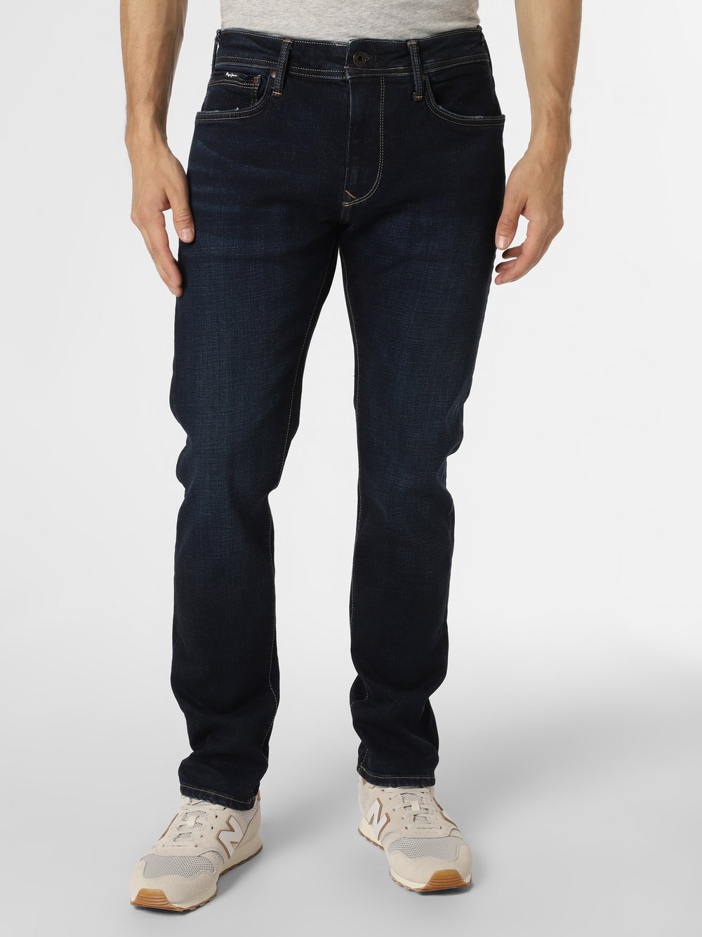 Pepe Jeans Jeansy Mężczyźni Bawełna niebieski jednolity, 30-32