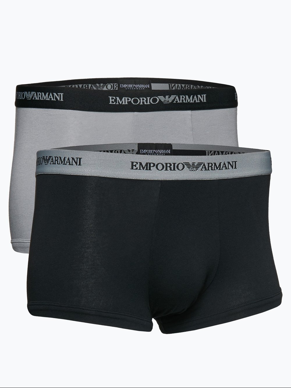 Emporio Armani Obcisłe bokserki Mężczyźni Bawełna czarny jednolity, S