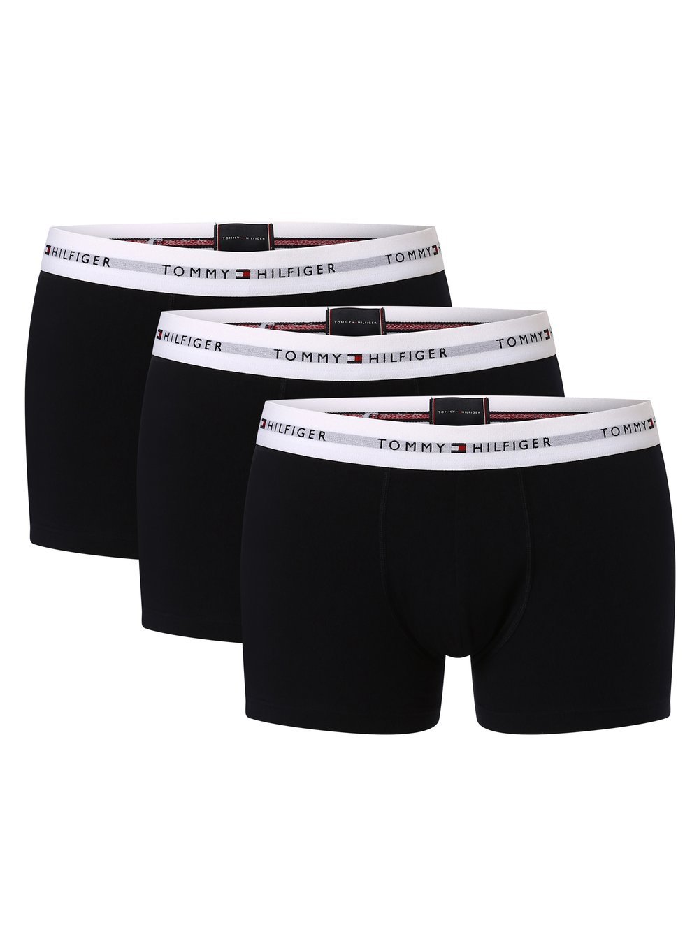 Tommy Hilfiger Obcisłe bokserki pakowane po 3 szt. Mężczyźni Bawełna niebieski jednolity, S/M