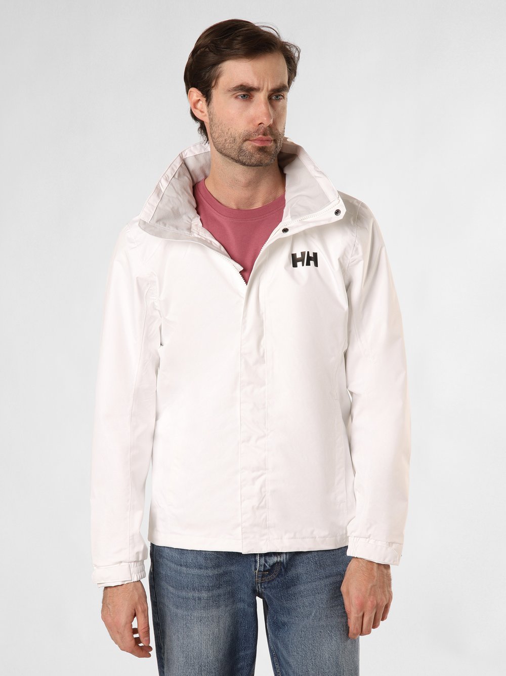 Helly Hansen Męska kurtka funkcyjna Mężczyźni Sztuczne włókno biały jednolity, L