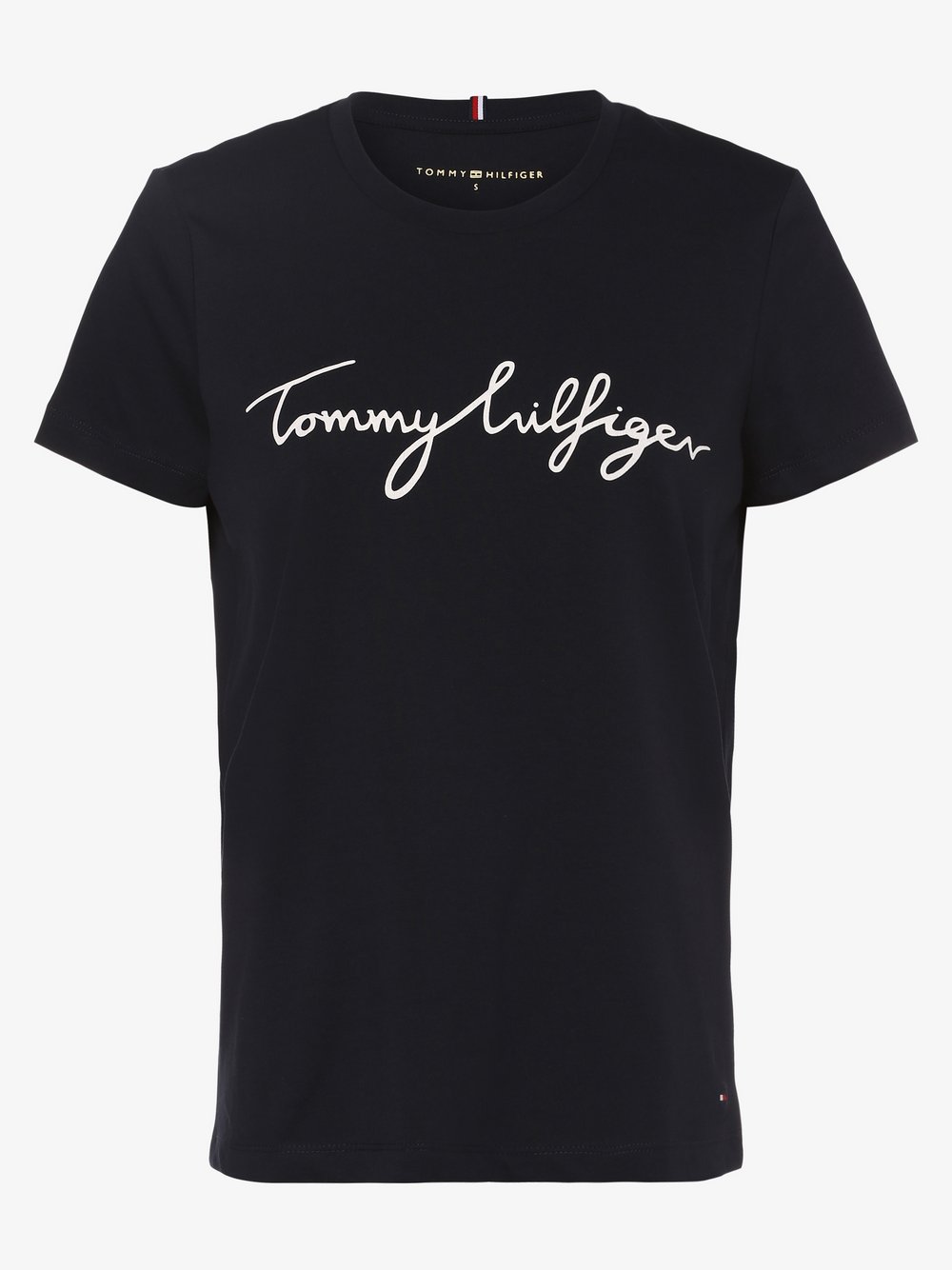 Tommy Hilfiger T-shirt damski Kobiety Dżersej niebieski nadruk, S