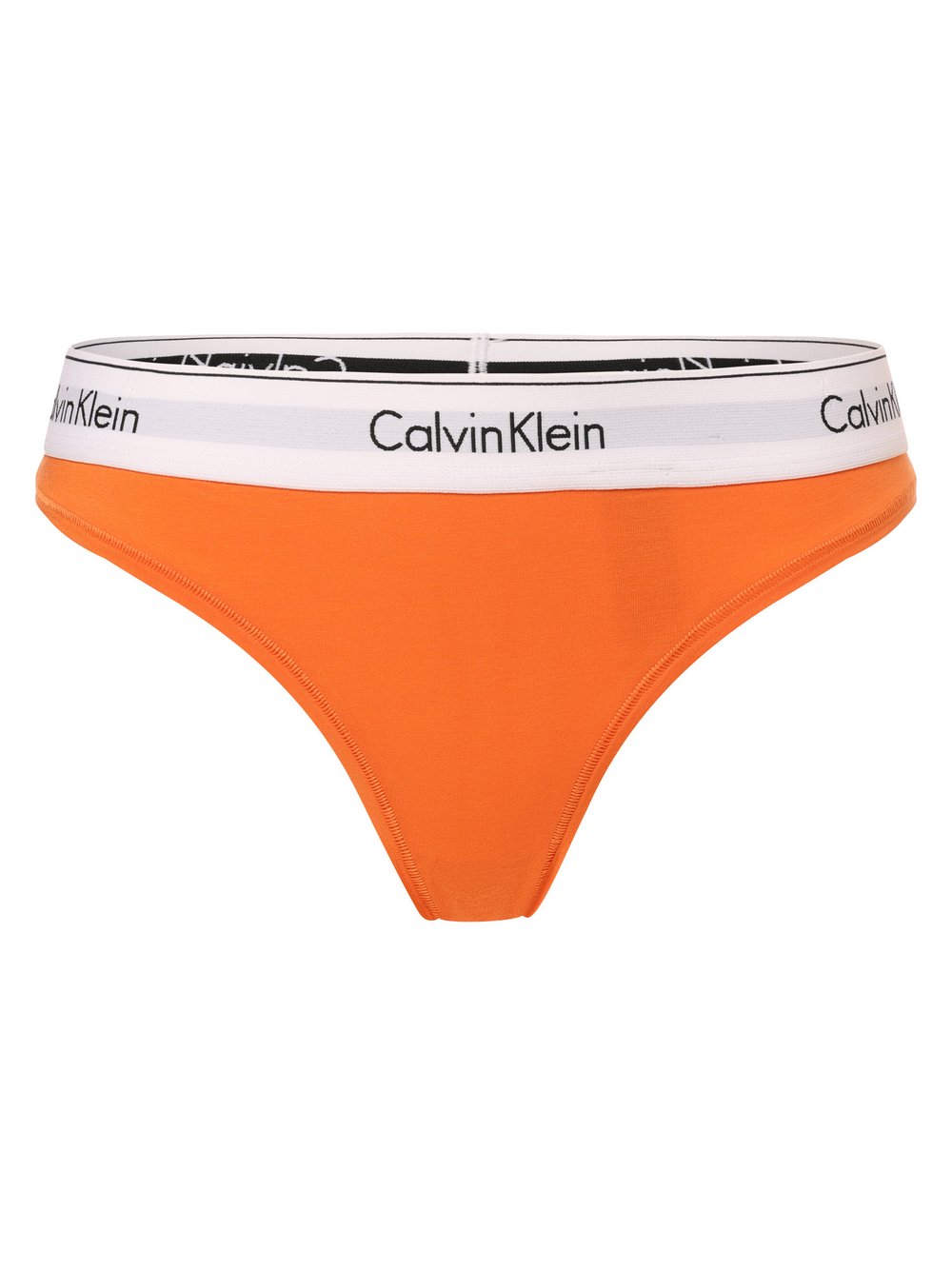 Calvin Klein Stringi Kobiety Bawełna pomarańczowy jednolity, XS