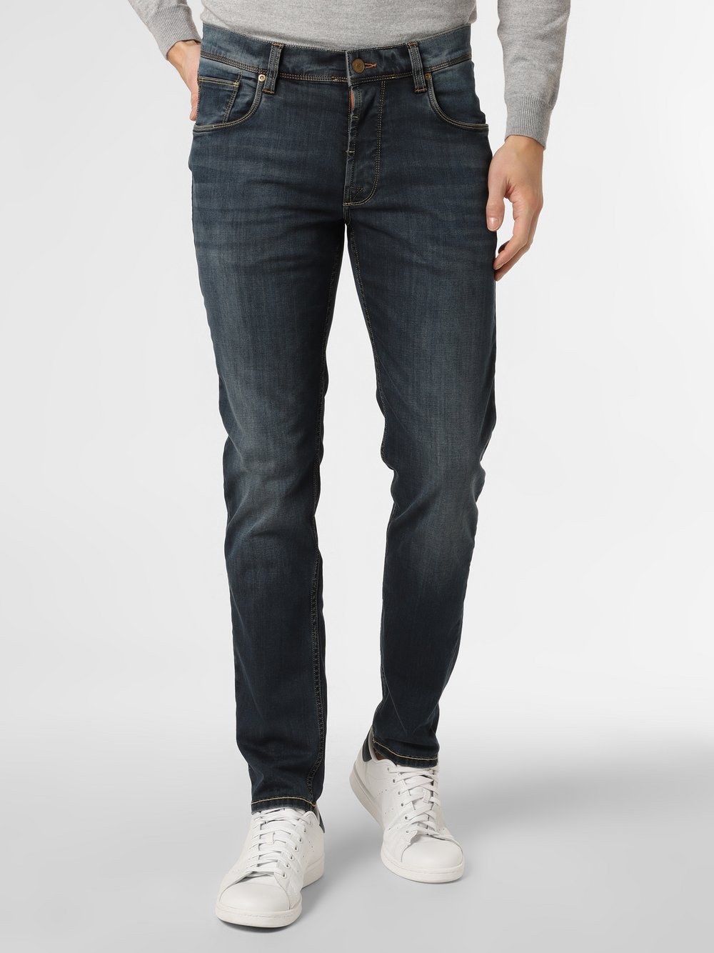 Bugatti Jeansy Mężczyźni niebieski jednolity, 33-34