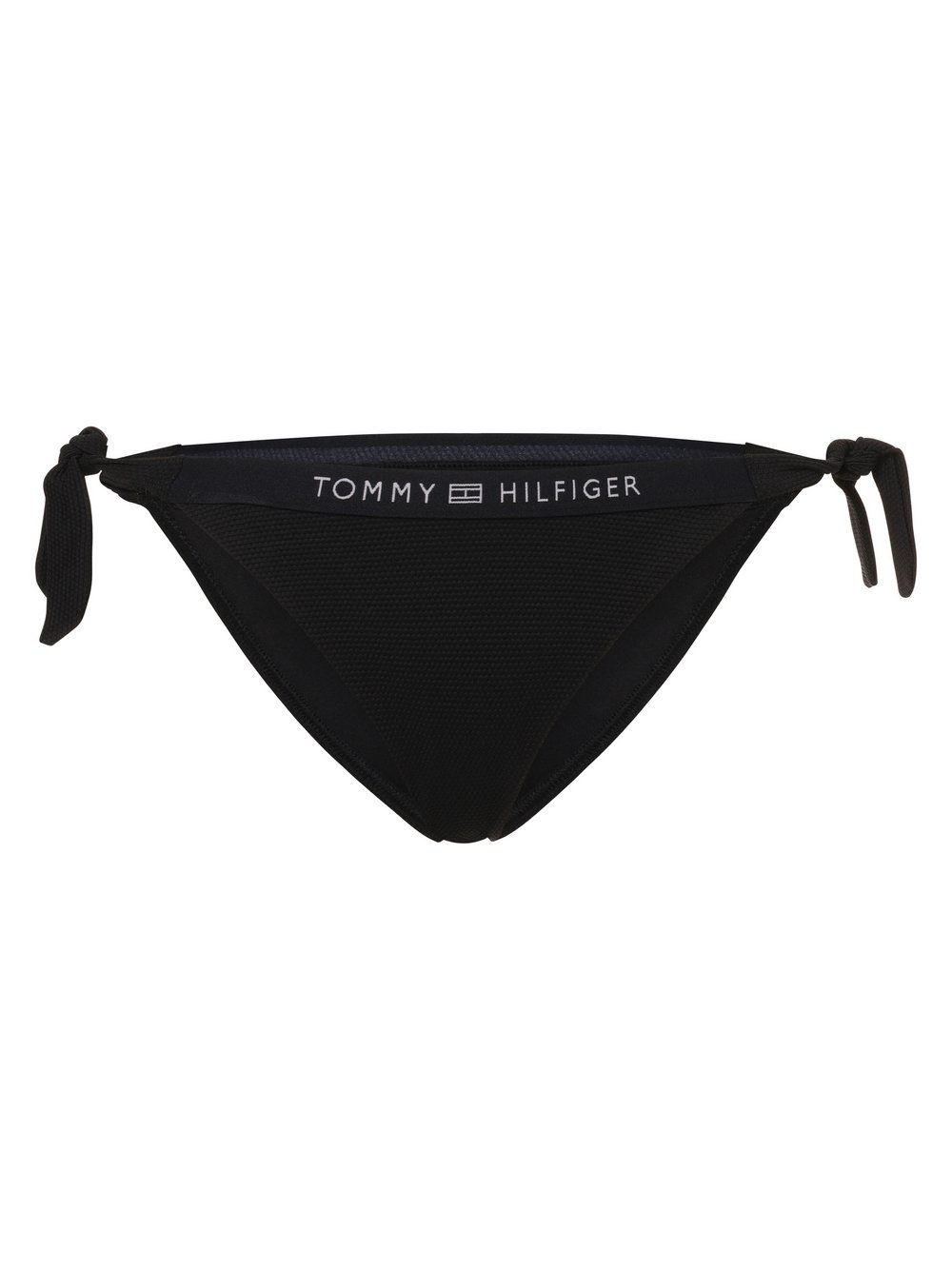 Tommy Hilfiger Damskie figi bikini Kobiety niebieski wypukły wzór tkaniny, S