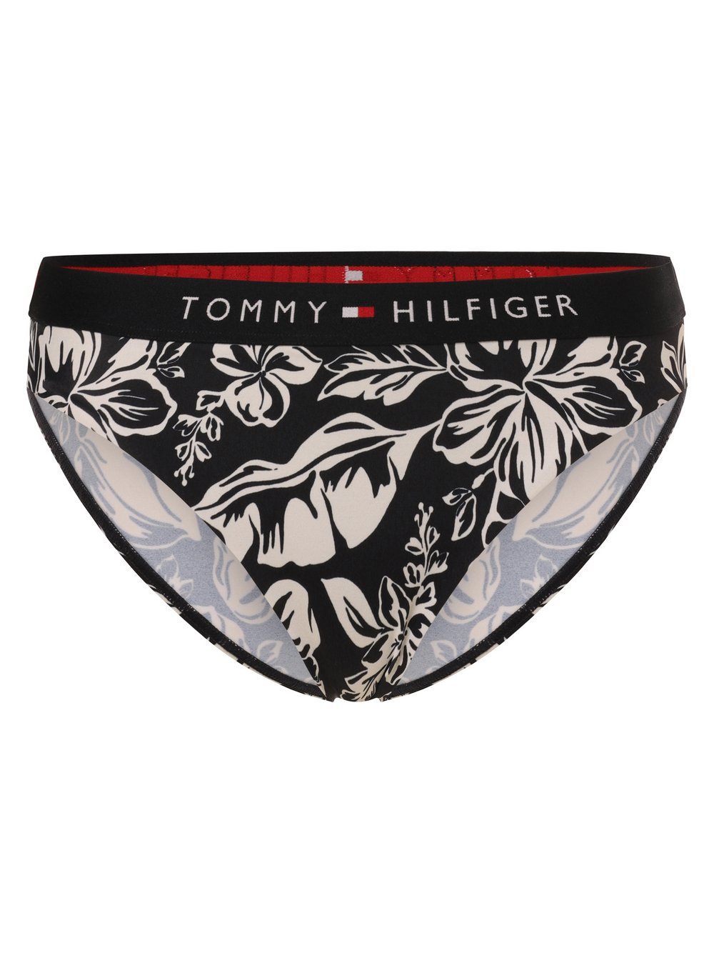 Tommy Hilfiger Damskie figi bikini Kobiety niebieski wzorzysty, S