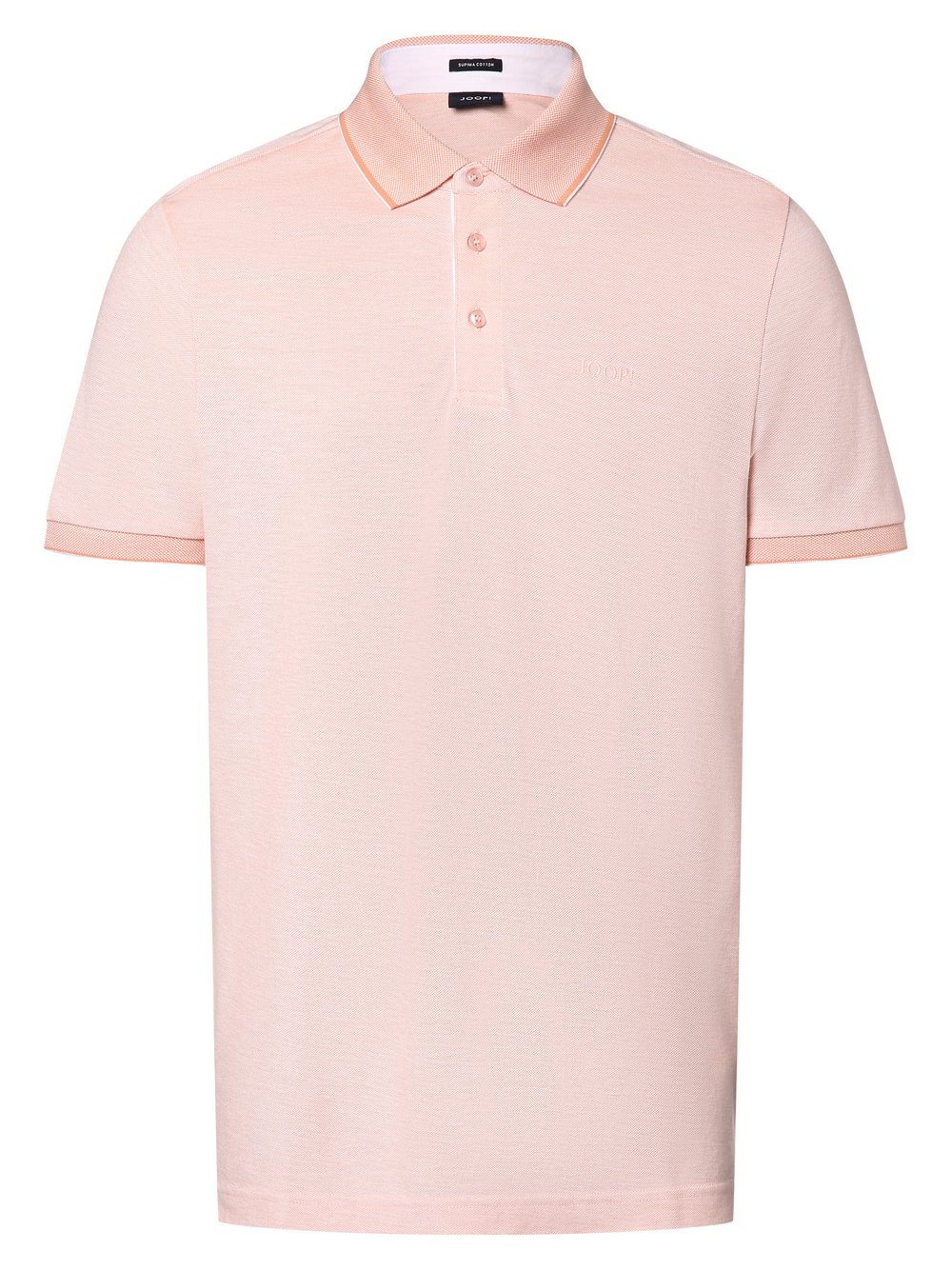 JOOP! Męska koszulka polo - 03Percy Mężczyźni Bawełna pomarańczowy jednolity, M