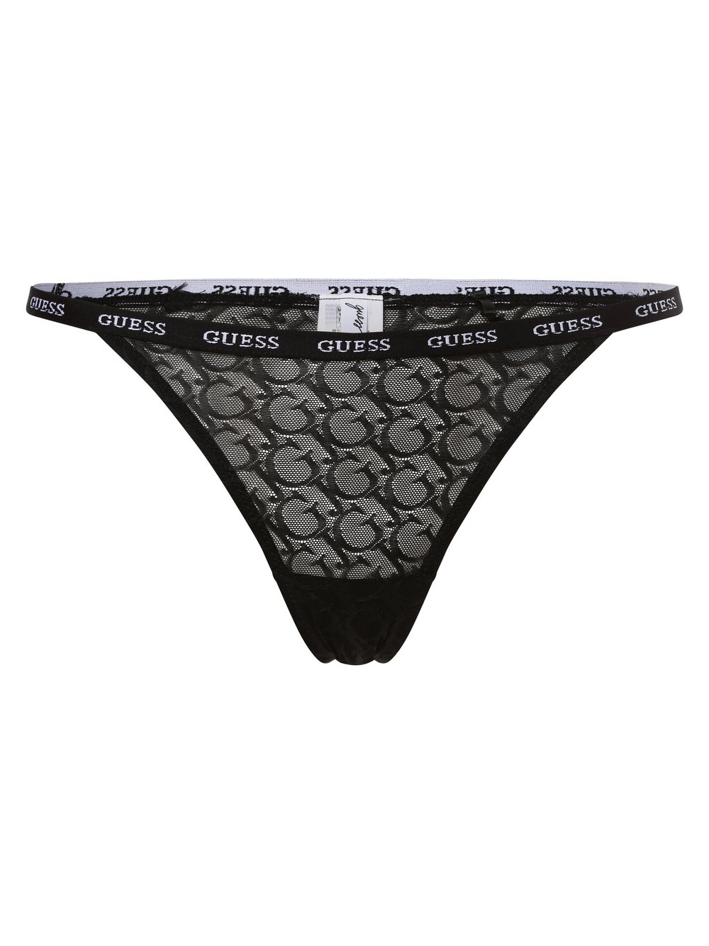 GUESS Figi Kobiety czarny jednolity, L