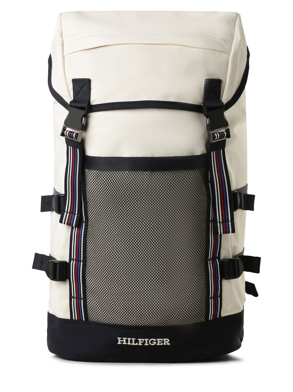 Tommy Hilfiger Plecak męski Mężczyźni Sztuczne włókno szary jednolity, ONE SIZE