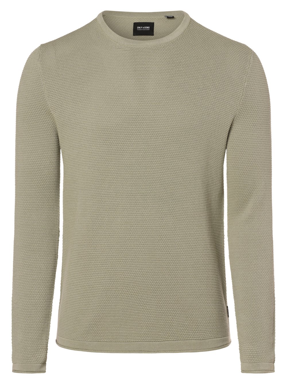 Only&Sons Sweter - ONSPanter Mężczyźni Bawełna zielony jednolity, S
