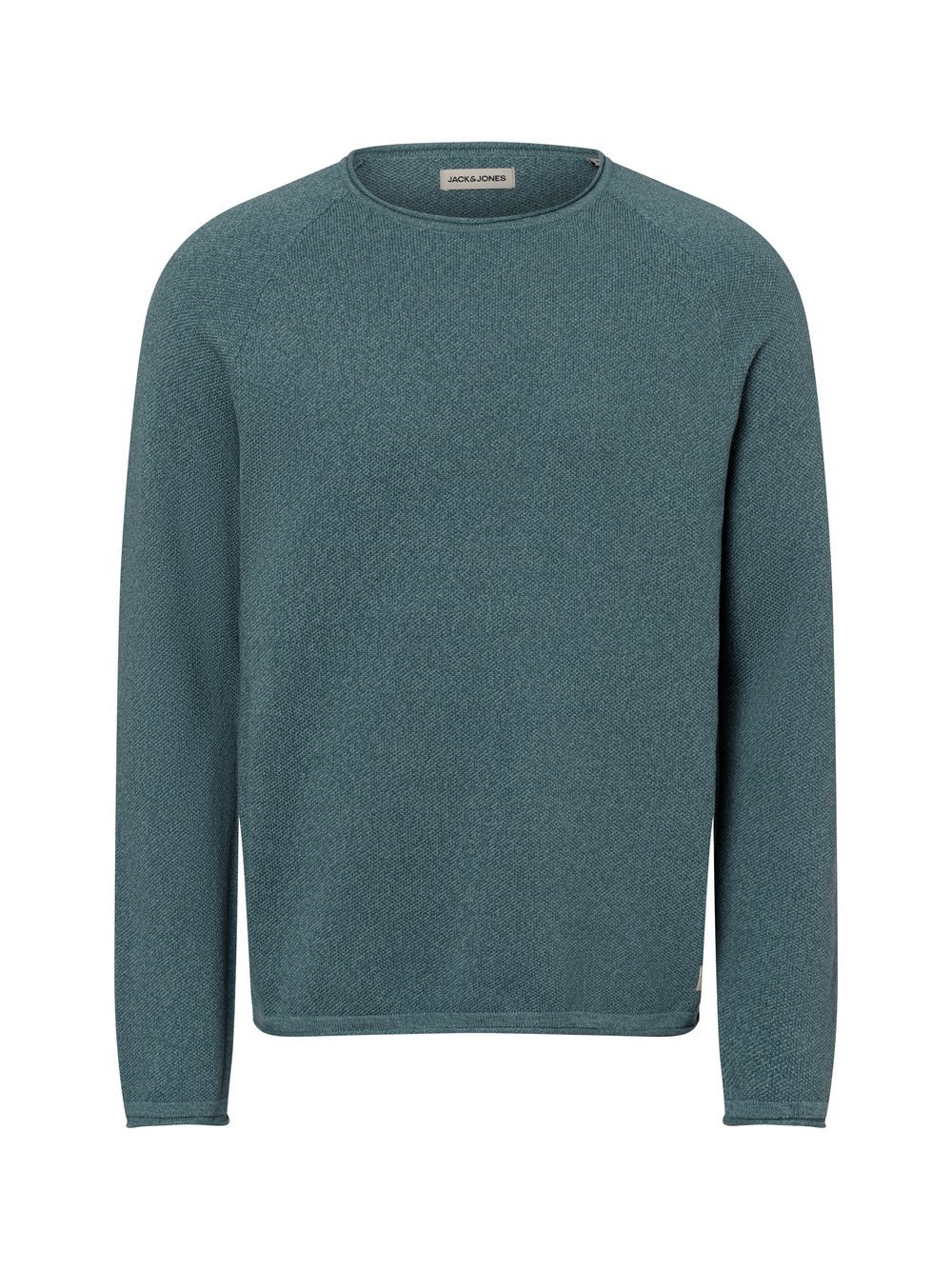 Jack & Jones Sweter męski Mężczyźni Bawełna niebieski marmurkowy, S