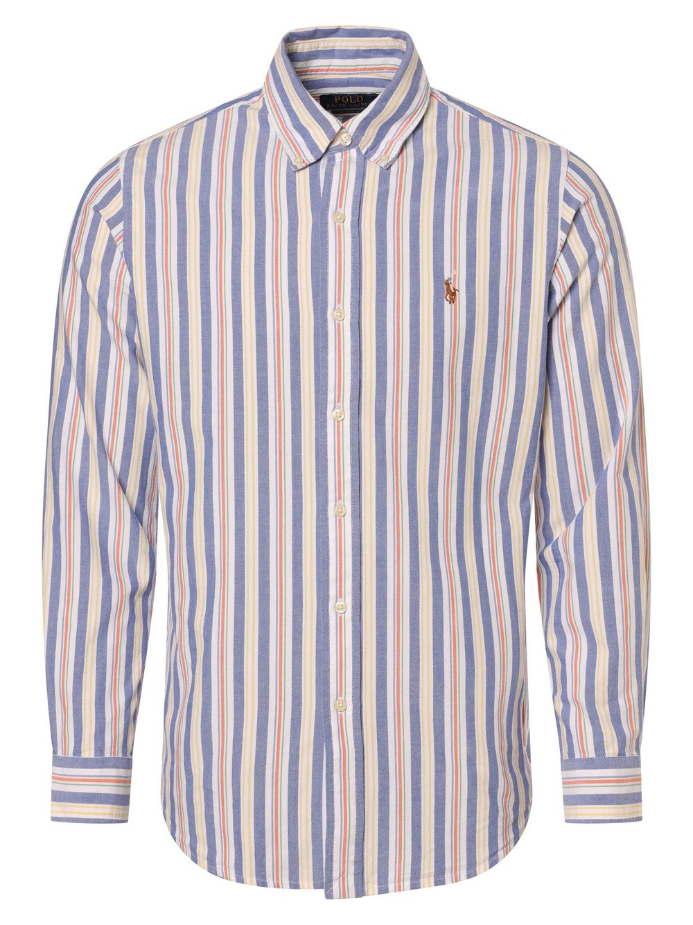 Polo Ralph Lauren Koszula męska Mężczyźni Modern Fit Bawełna niebieski|wielokolorowy w paski, S