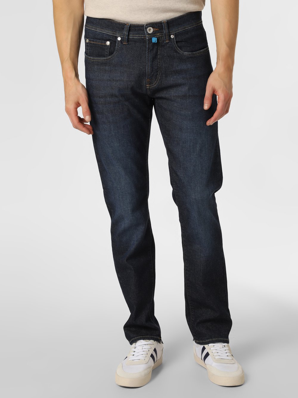 Pierre Cardin Jeansy Mężczyźni niebieski jednolity, 32-30
