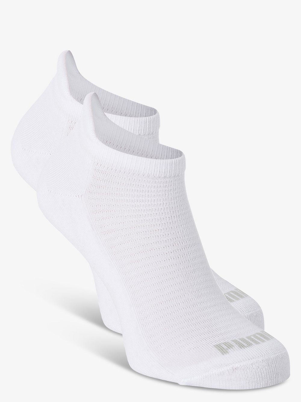 Puma Damskie skarpety do obuwia sportowego pakowane po 2 szt. Kobiety Bawełna biały jednolity, 35-38