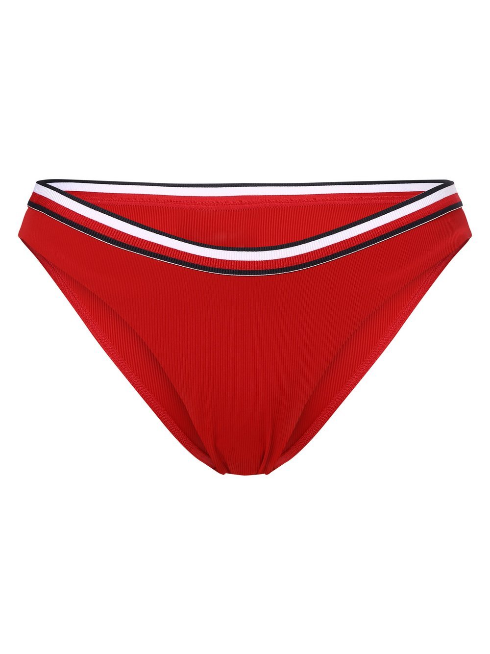 Tommy Hilfiger Damskie figi bikini Kobiety czerwony jednolity, S