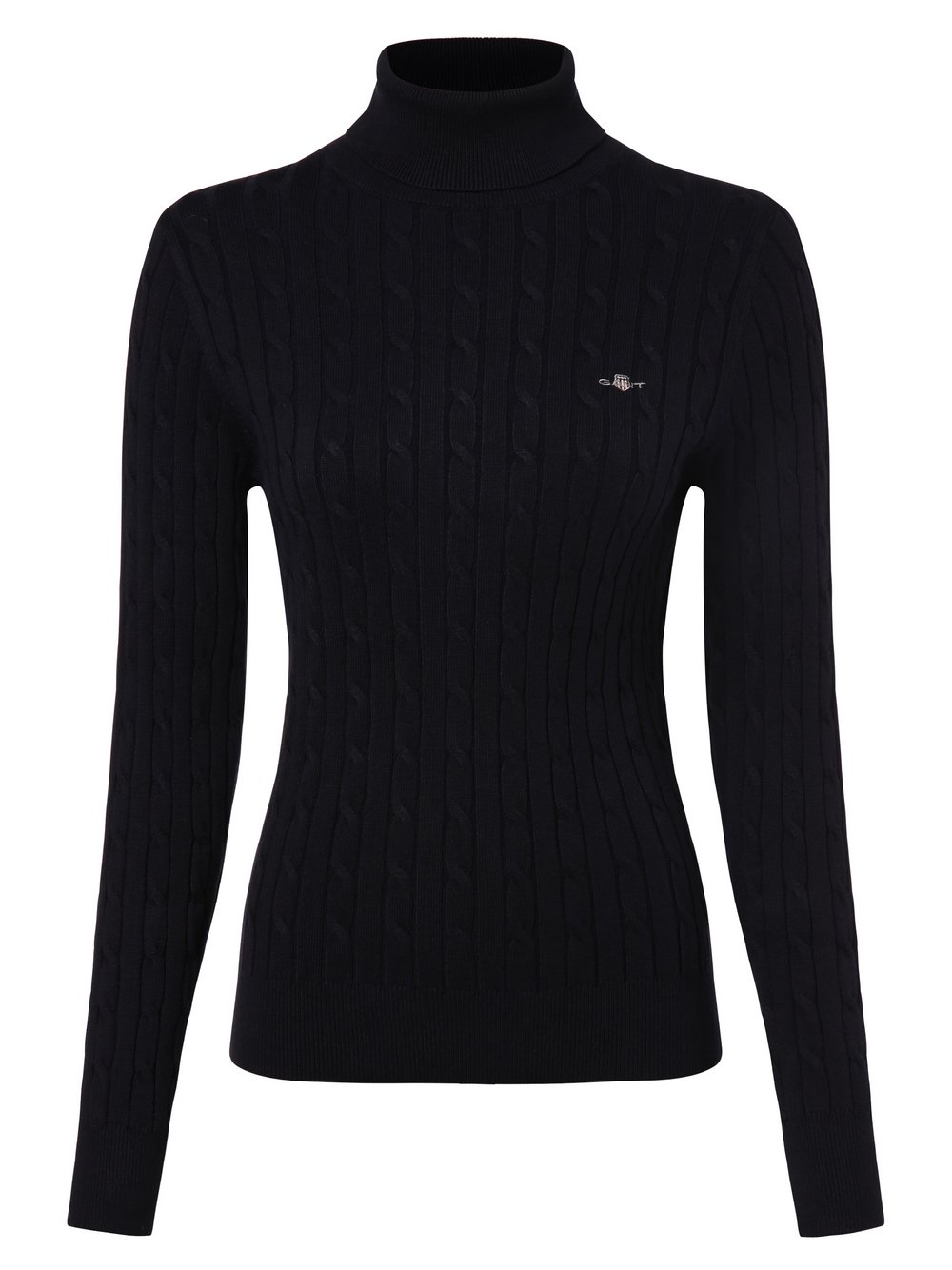 Gant Sweter damski Kobiety Bawełna niebieski jednolity, S