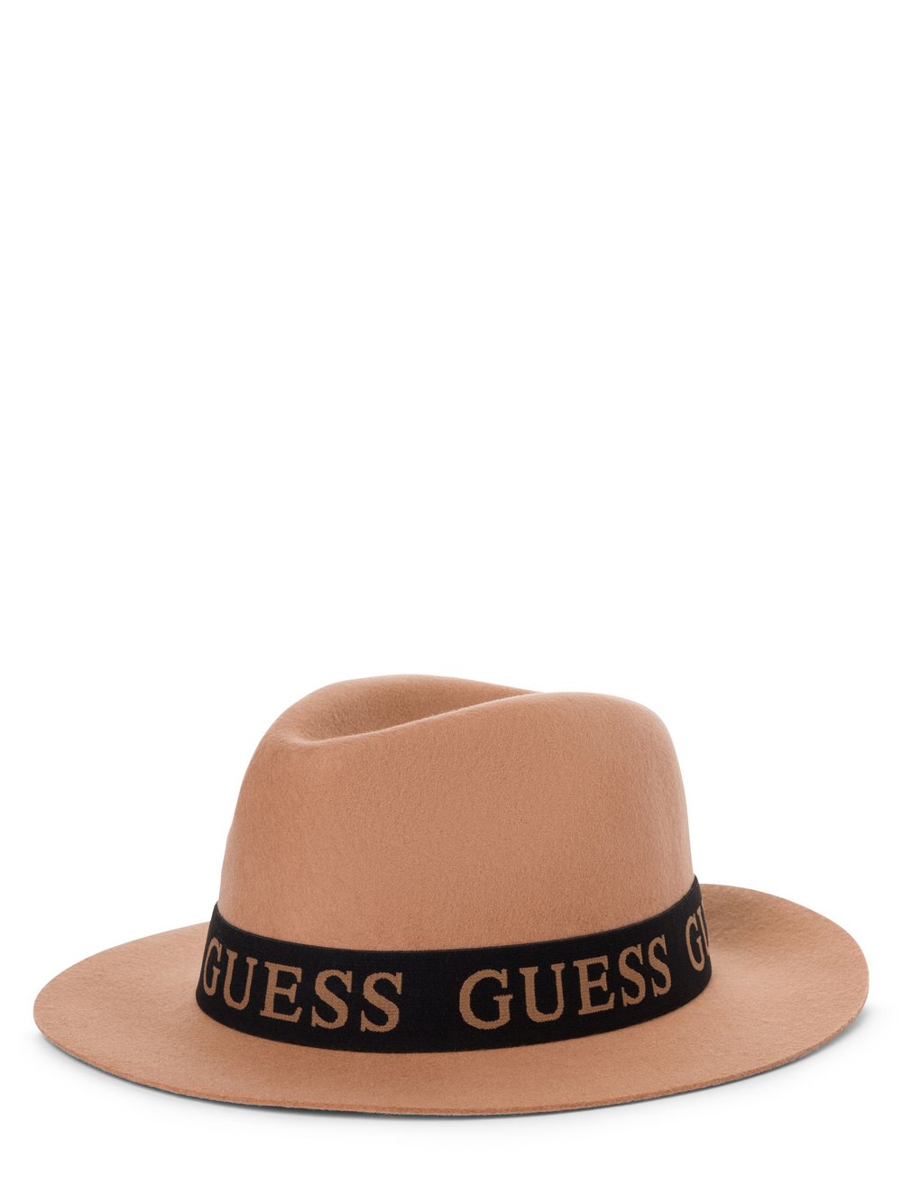 GUESS Kapelusz damski Kobiety beżowy|różowy jednolity, L