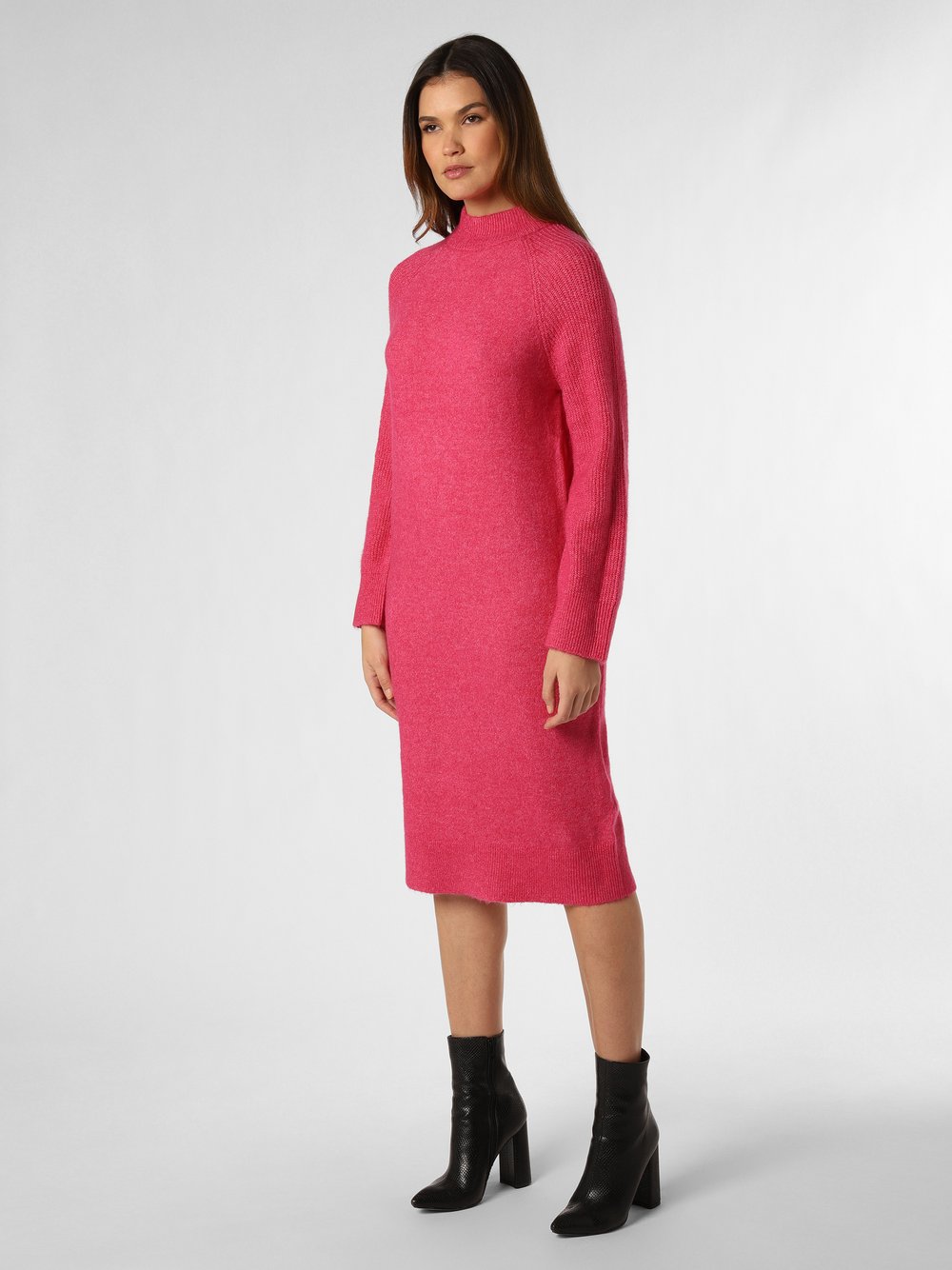 Selected Femme Sukienka damska Kobiety wyrazisty róż marmurkowy, S