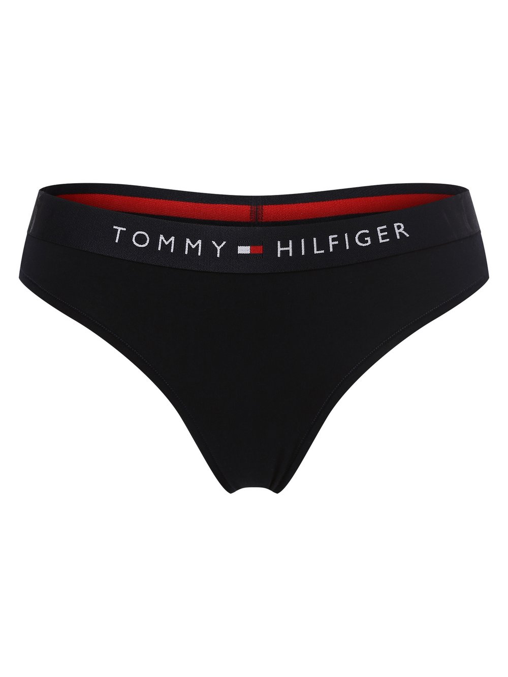 Tommy Hilfiger Stringi Kobiety Bawełna niebieski jednolity, S/M