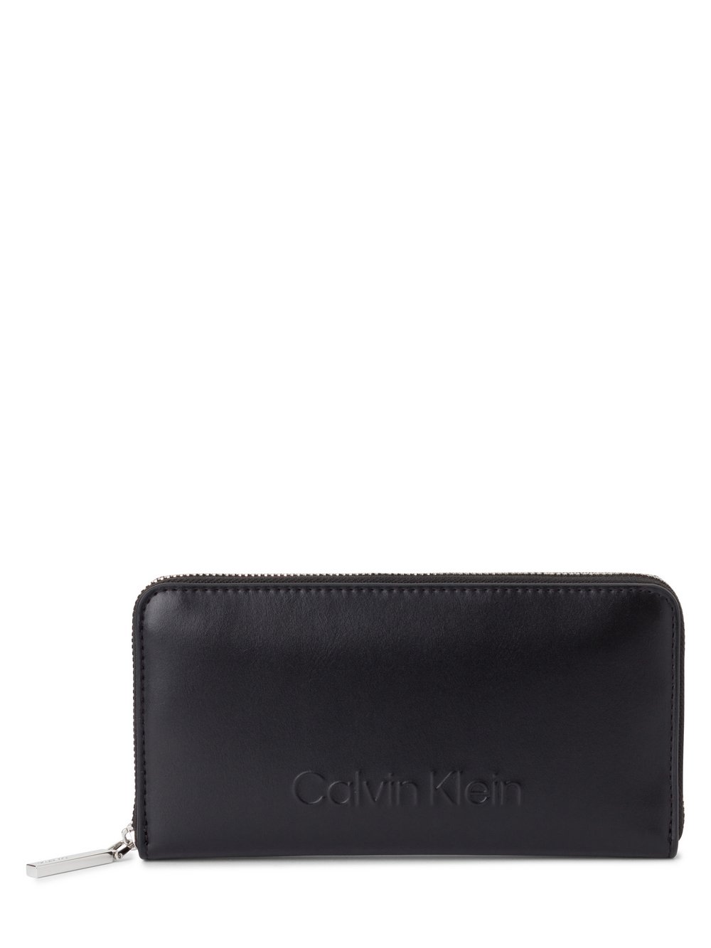 Calvin Klein Portfel damski Kobiety Sztuczna skóra czarny jednolity, ONE SIZE