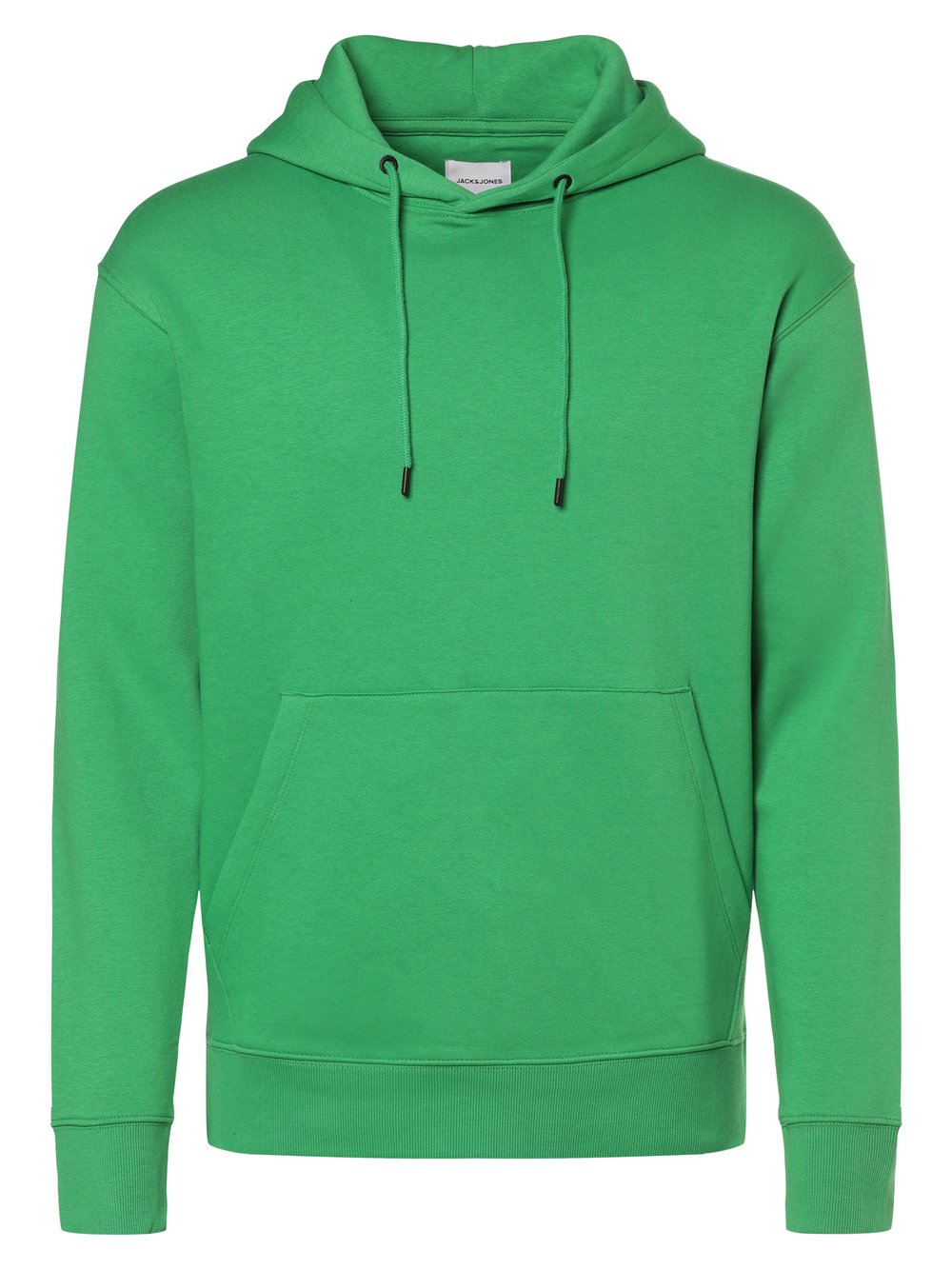Jack & Jones Męski sweter z kapturem - JJEstar Mężczyźni zielony jednolity, M