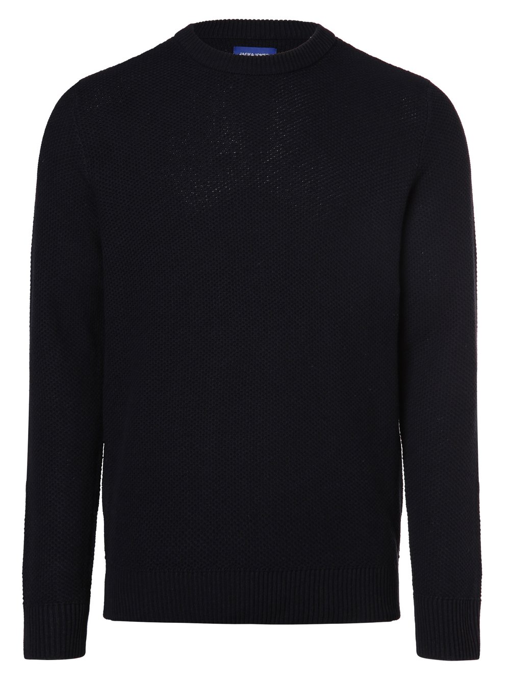 Jack & Jones Sweter - JORBrody Mężczyźni Bawełna niebieski jednolity, S