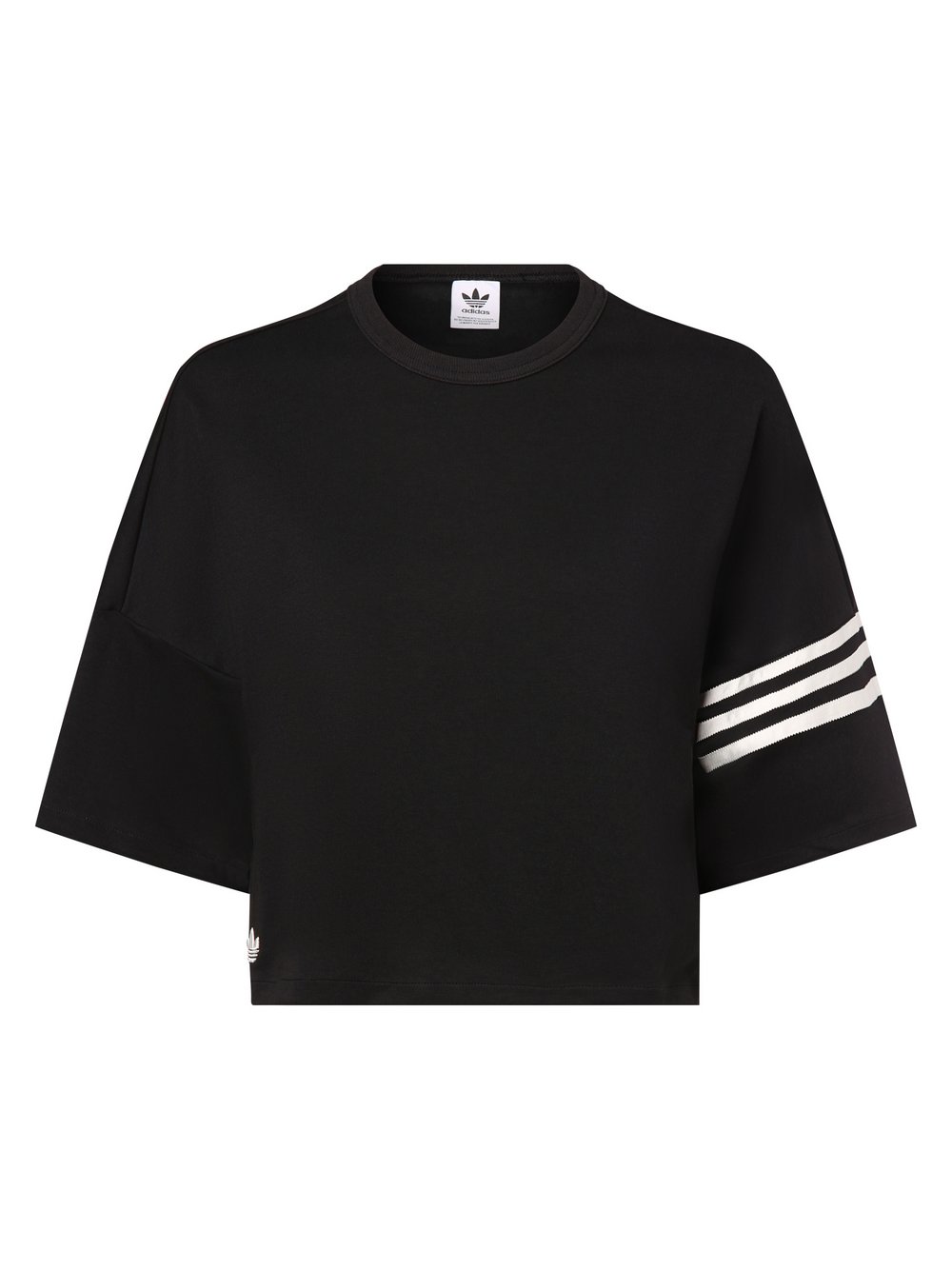 adidas Originals Koszulka damska Kobiety czarny jednolity, M