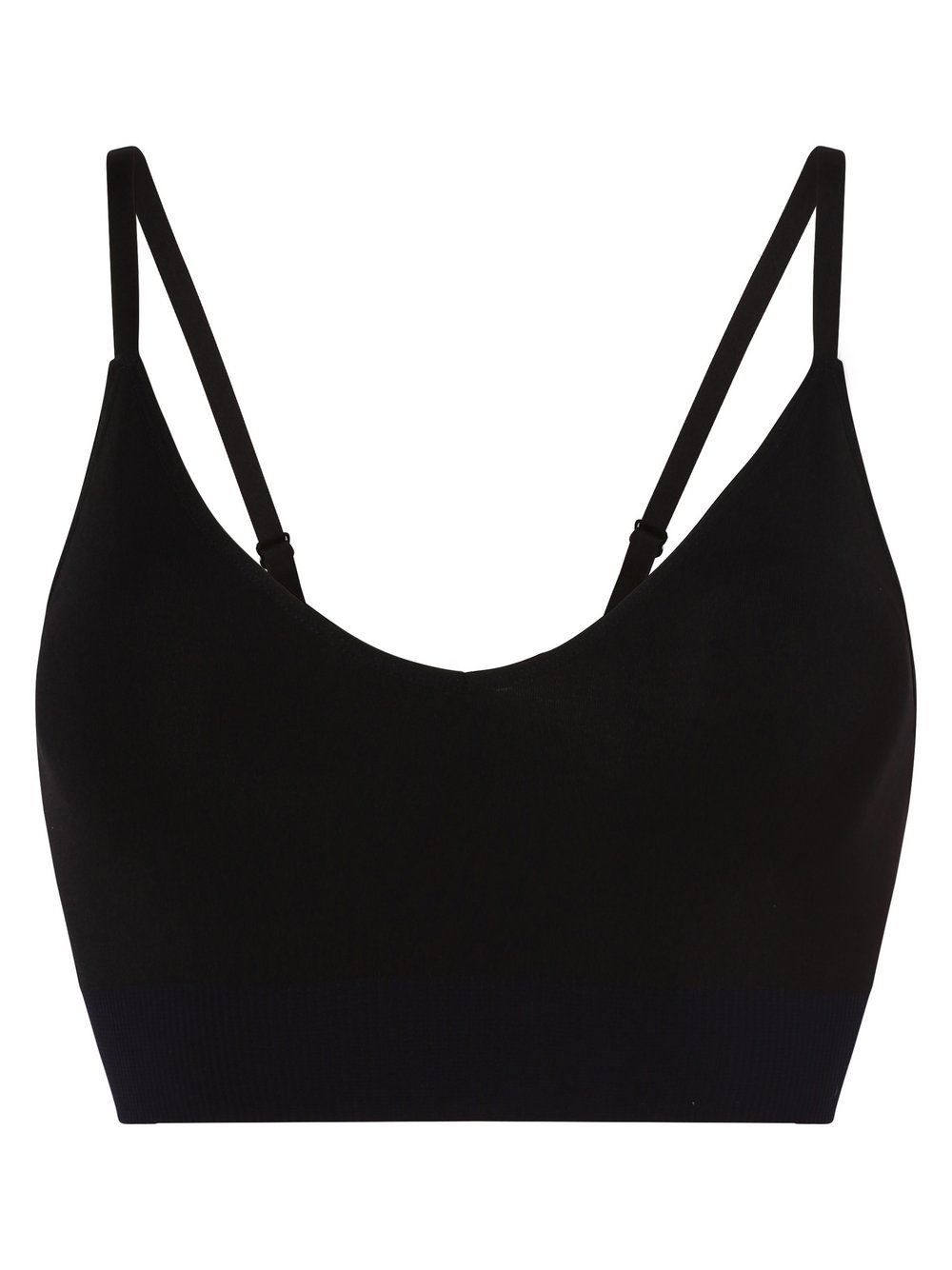 sloggi Damski biustonosz typu bralette Kobiety czarny jednolity, M