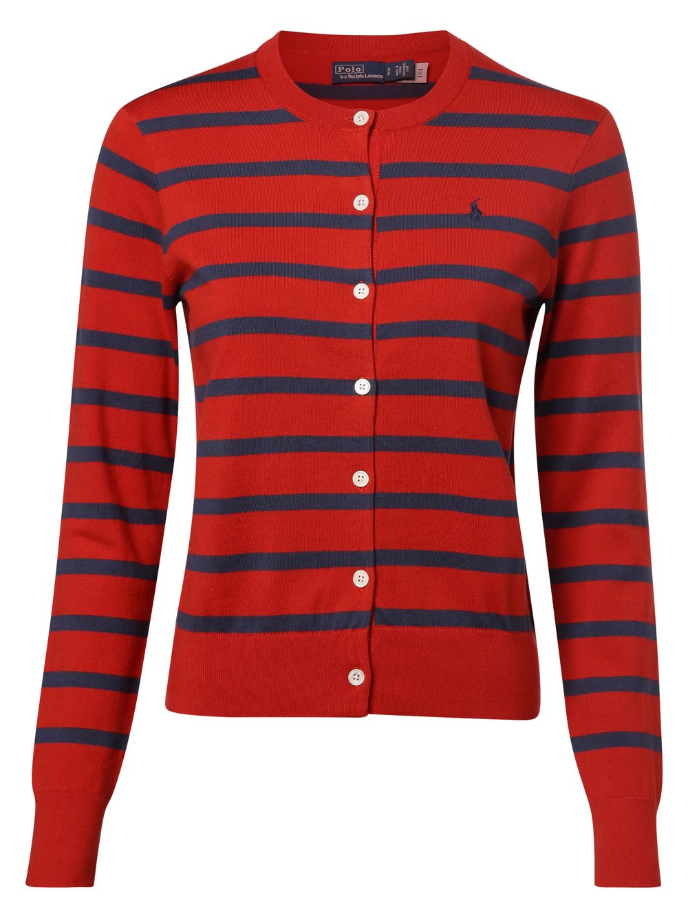 Polo Ralph Lauren Kardigan damski Kobiety czerwony w paski, XS