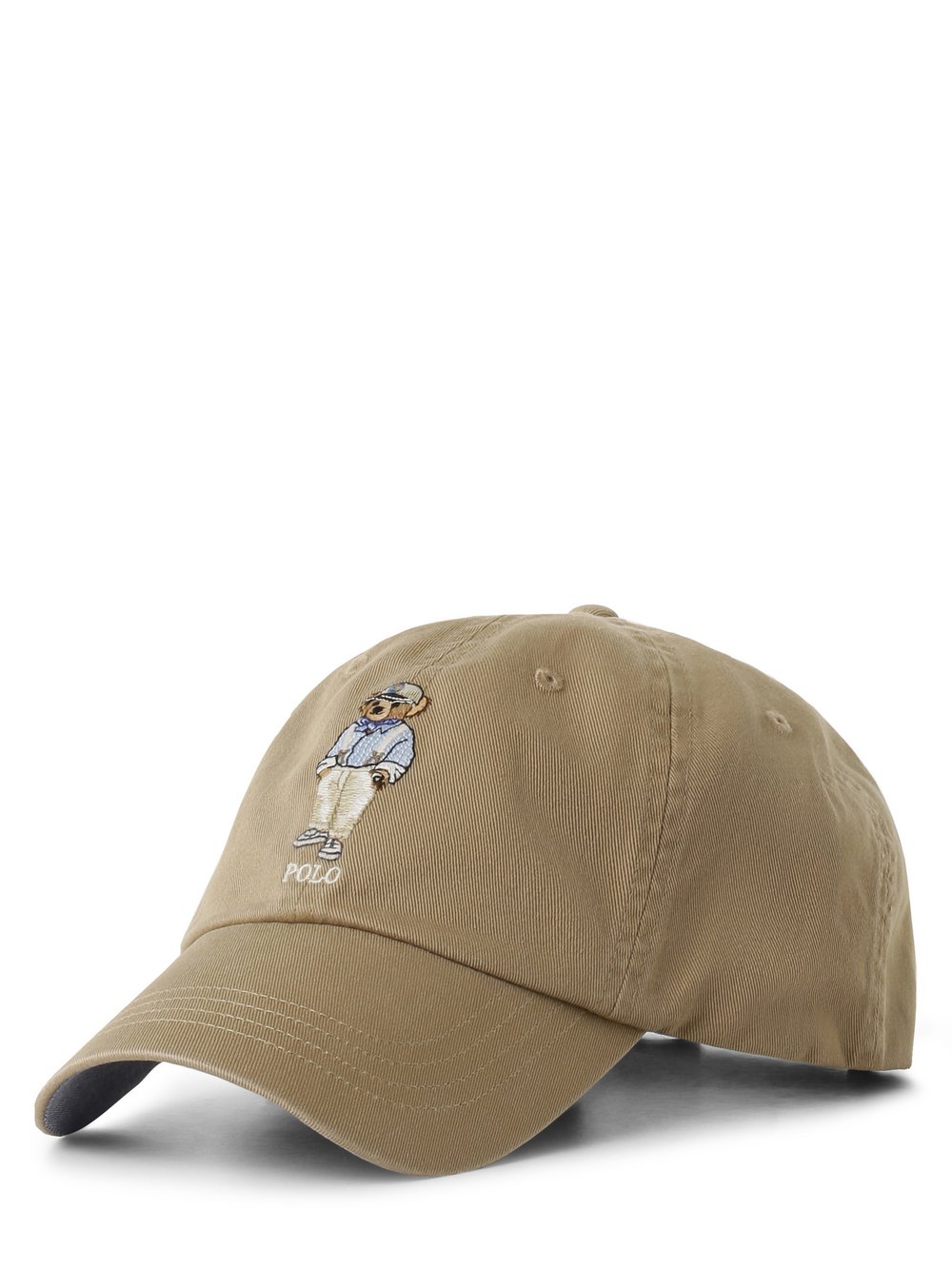 Polo Ralph Lauren Czapka męska Mężczyźni Bawełna beżowy jednolity, ONE SIZE