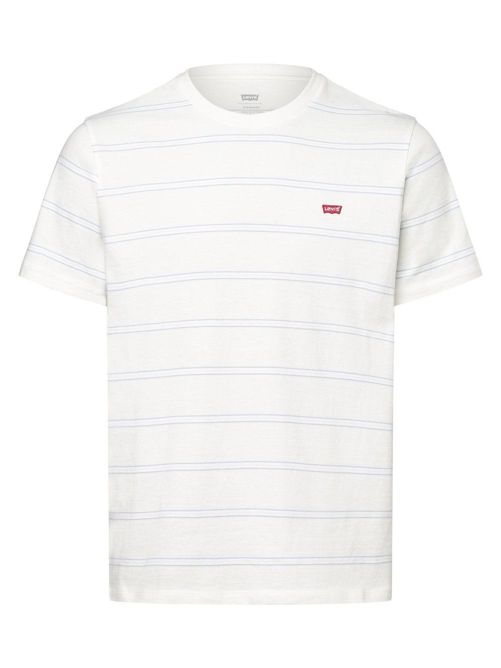 Levi's Koszulka męska Mężczyźni Bawełna biały w paski, L