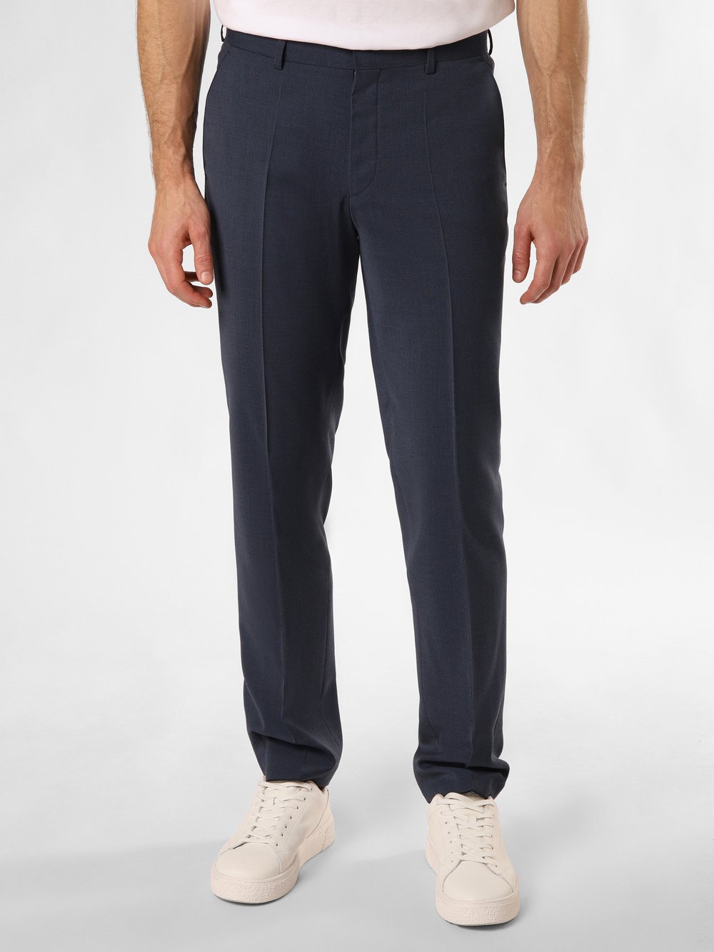 BOSS Spodnie - H-Leon-MM-C-224 Mężczyźni Regular Fit niebieski jednolity, 25